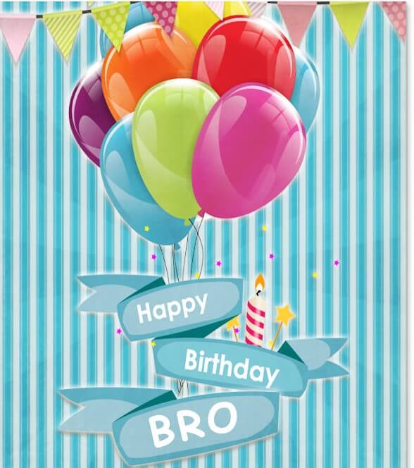 Happy Birthday Wishes for Bro