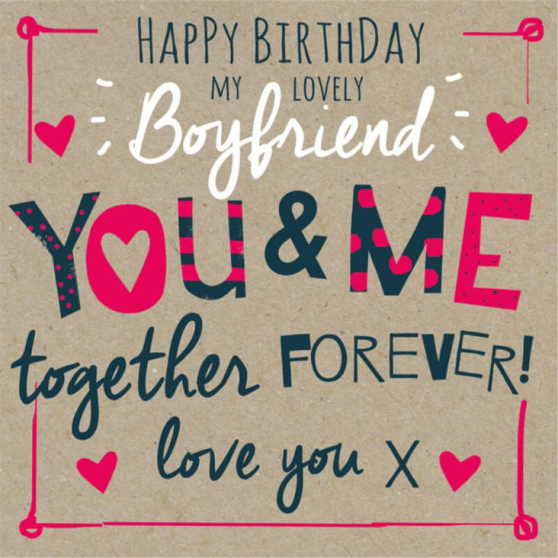 Happy Birthday Wishes Wallpaper for Boyfriend
