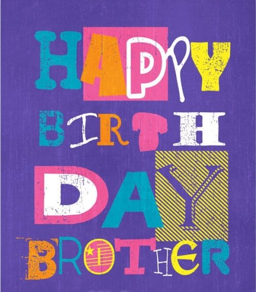 Happy Birthday Bother Cards - The Birthday Wishes