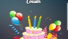 Happy Birthday Cake for Cousin