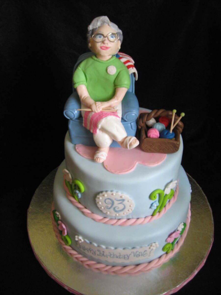 Happy Birthday Cake Wish for Grandmother