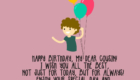 Happy Birthday Cousin Balloon