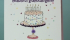 Happy Birthday Handmade Card for Granddaughter