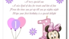 Happy Birthday Mickey Mouse Wishes for Granddaughter