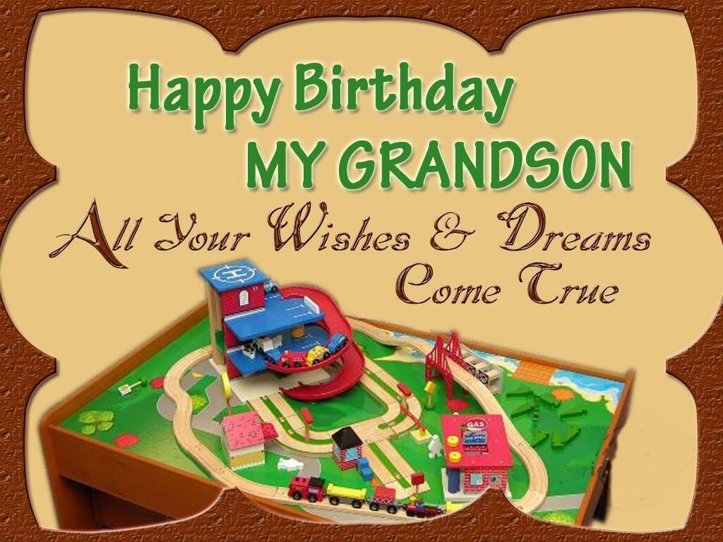 Happy Birthday Toy Grandson