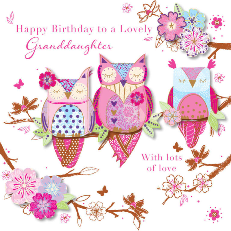 Happy Birthday Granddaughter Images.