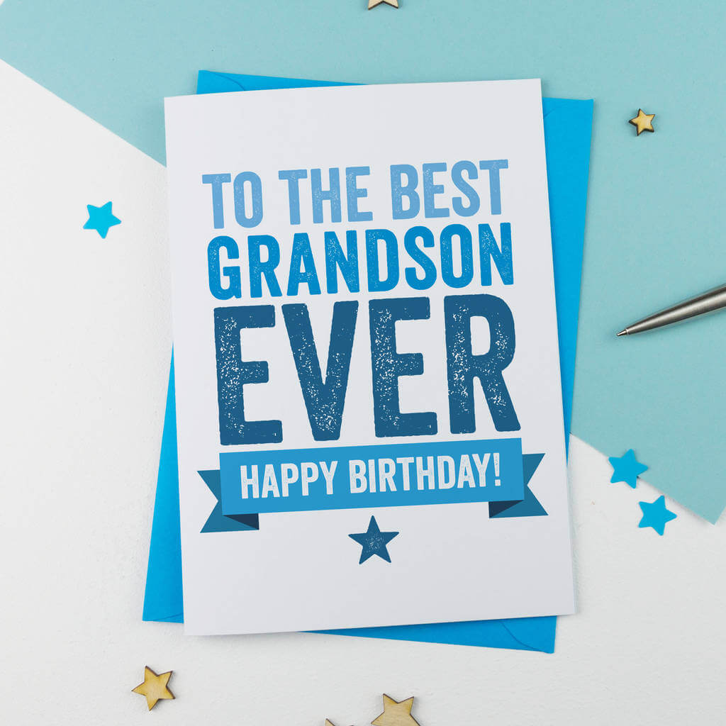 70+ Happy Birthday Wishes For Grandson – Quotes, Messages, Cake Images, Greeting Cards,