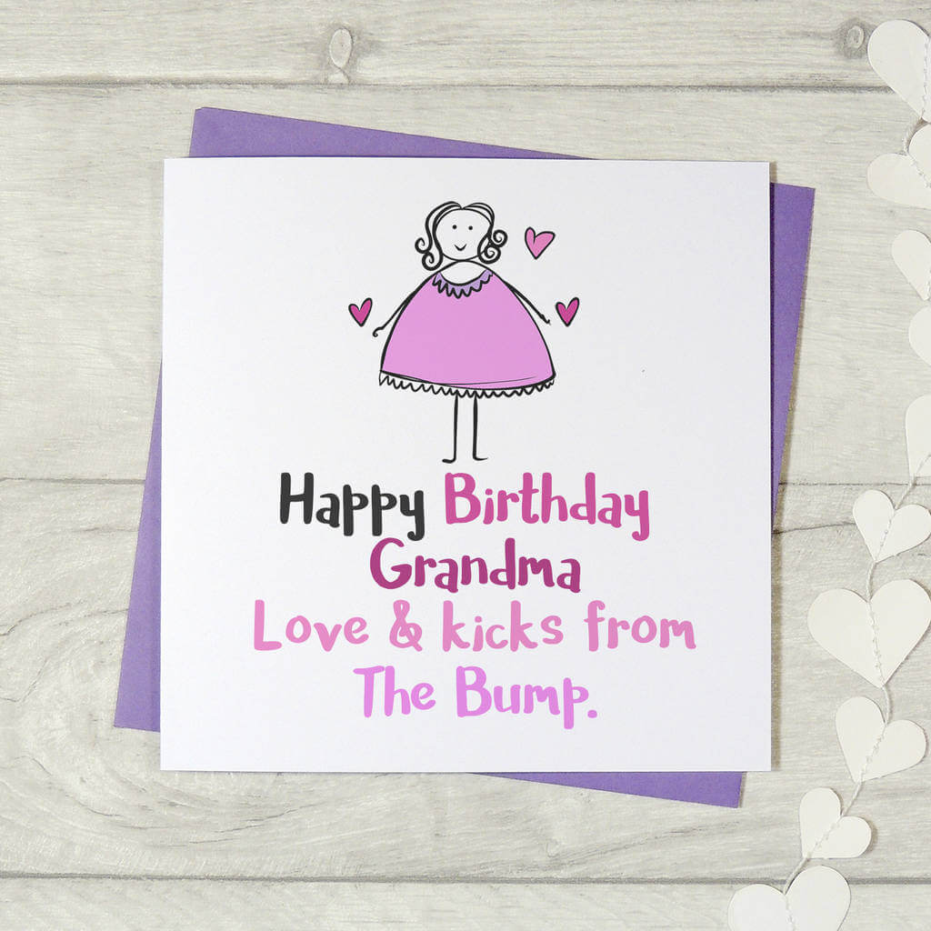 Grandma Shark Birthday Card Outside Wording: Nana, I Love You