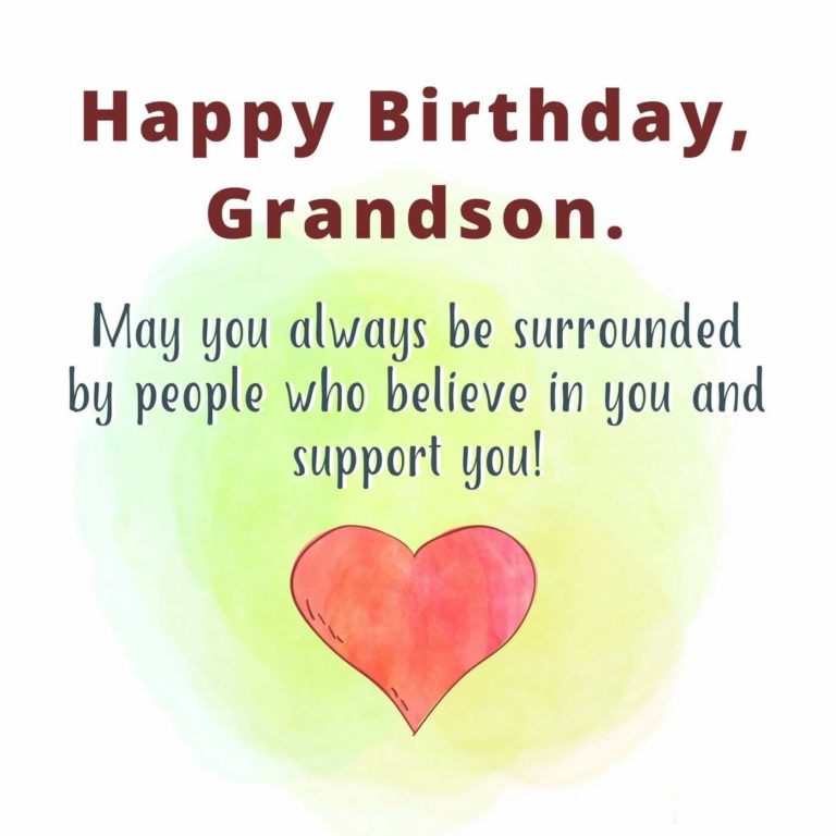 76 Happy Birthday Wishes For Grandson Quotes Messages Cake Images
