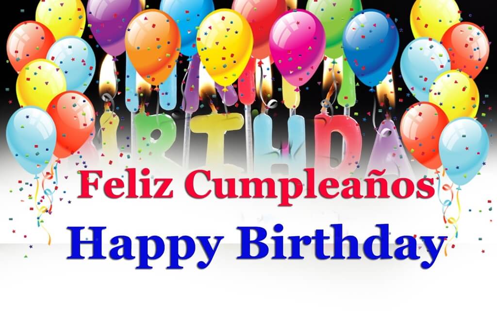 Happy Birthday Wishes in Spanish
