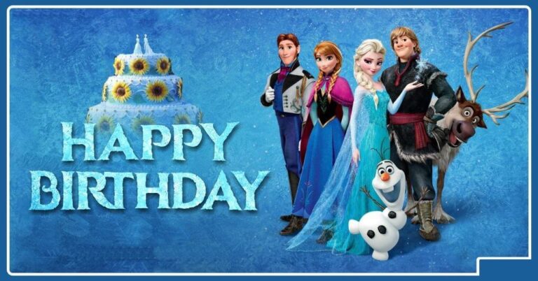 50 Frozen Happy Birthday Wishes - Images Quotes and GIFs 