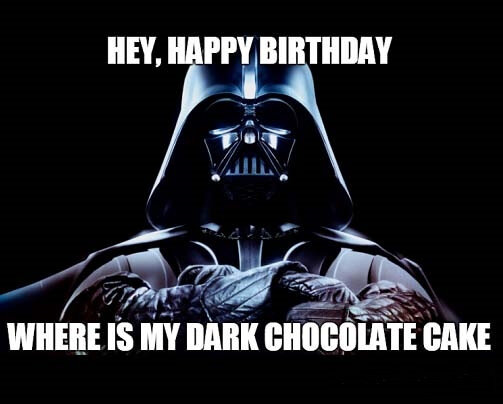 Star Wars Happy Birthday Wishes SMS