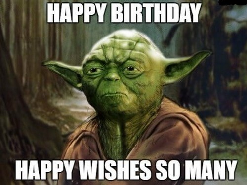 Star Wars Happy Birthday Wishes Yoda
