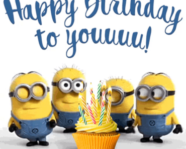 60+ Minions Happy Birthday Wishes – Images, Quotes and GIFs