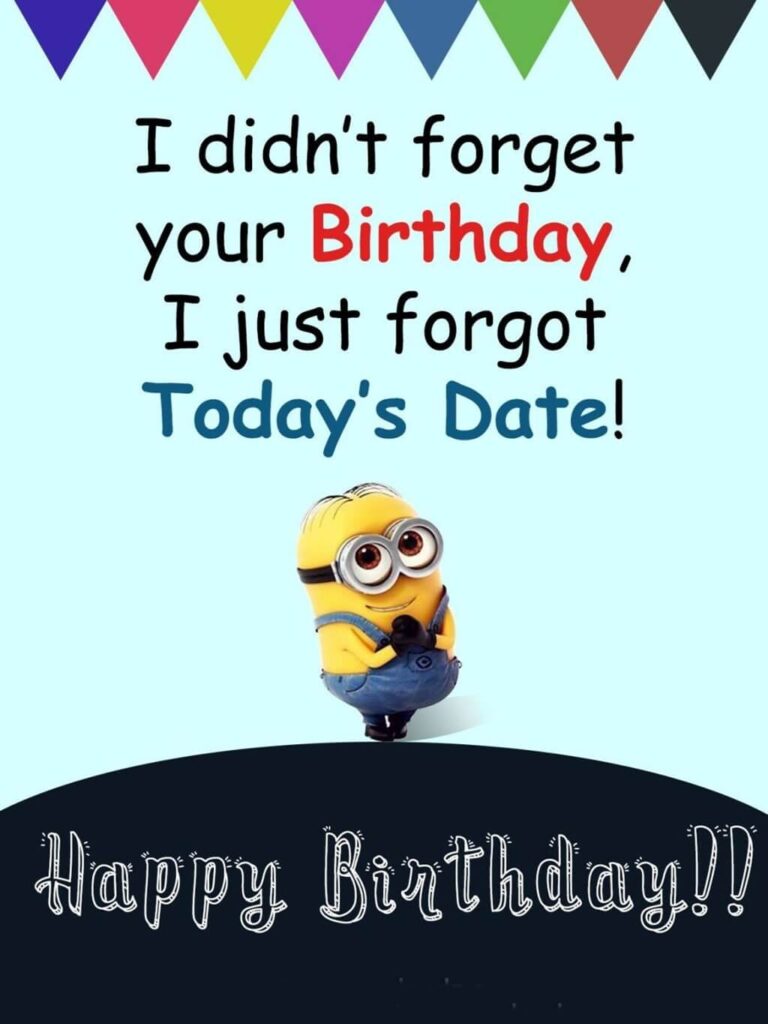 67+ Minions Happy Birthday Wishes – Images, Quotes and GIFs - The ...