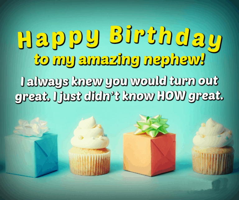 67+ Happy Birthday Nephew: Wishes, Quotes, Messages, Status, & Images ...