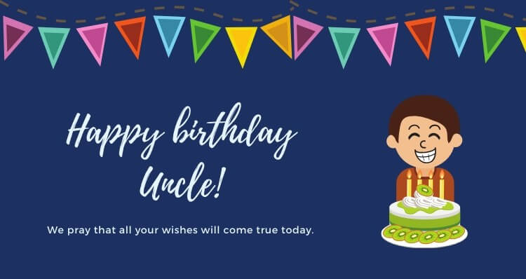 Happy Birthday Uncle Cake
