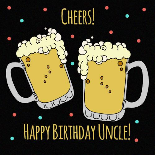 Happy Birthday Uncle Greeting Card