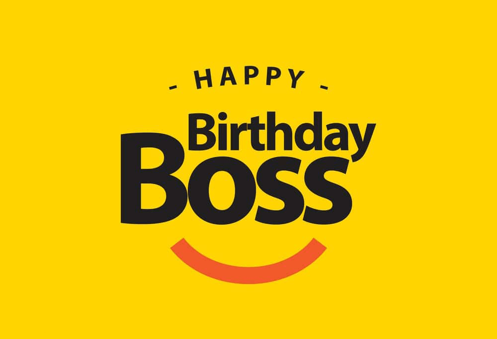 Happy Birthday Wishes For Boss Cards