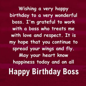 Happy Birthday Wishes For Boss Messages Quotes Cards Images The Birthday Wishes