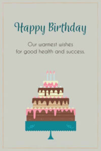 50+ Happy Birthday Wishes For Client - Quotes, Messages & Images - The ...