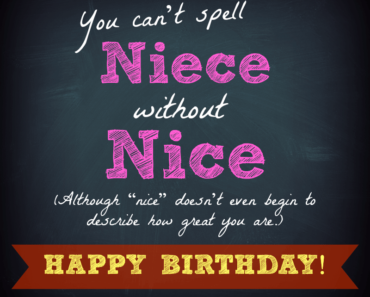 Happy Birthday Wishes for Niece Status