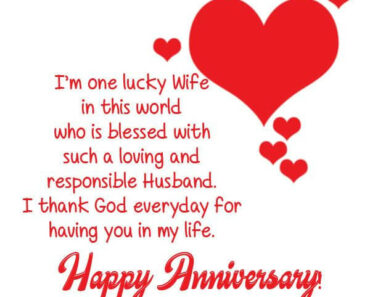 88+ Happy Anniversary Wishes For Husband – Quotes, Images, Status & Greetings