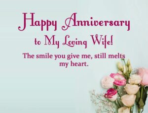 88+ Happy Anniversary Wishes for Wife - Quotes, Greetings, Messages ...