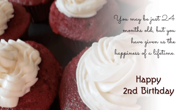 Happy 2nd Birthday Wishes for Baby Boy Cake