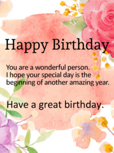 100+ Happy Birthday Wishes For Someone Special You Love - Quotes ...