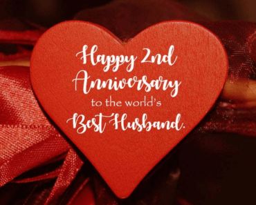 Happy 2nd Anniversary Wishes For Wedding – Messages, Quotes, Status, Cards & Images