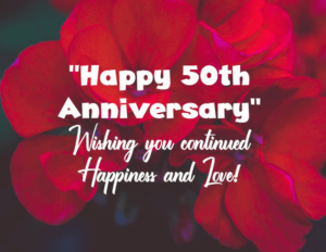 50th Wedding Anniversary Wishes - Quotes, Messages, Images, Cards And ...