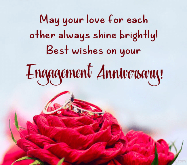 87 Engagement Anniversary Wishes Images Messages And Quotes The