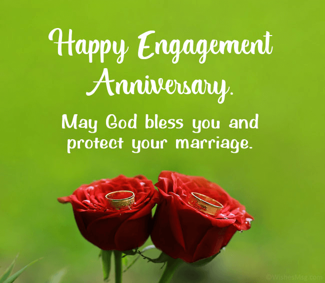 Engagement Anniversary Wishes - Images, Messages and Quotes - The ...