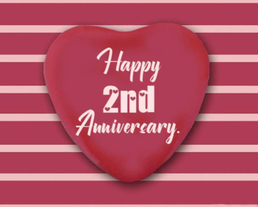 2nd Anniversary Wishes, Images, Messages, Greetings and Quotes