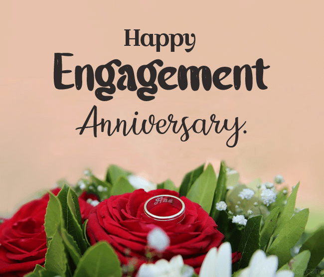 Engagement Anniversary Wishes - Images, Messages and Quotes - The