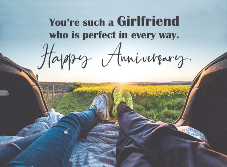 90+ Love Anniversary Wishes For Girlfriend - Quotes, Messages, Cards ...
