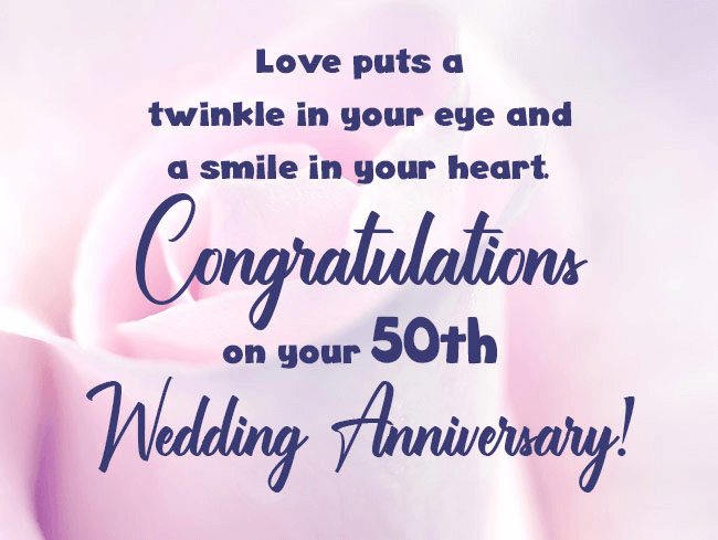 50th Wedding Anniversary Wishes Images Quotes And Messages The