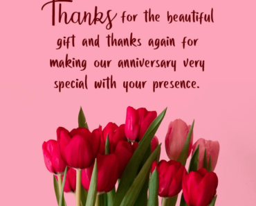 80+ Thank You Messages For Anniversary Wishes – Images, Greetings And Cards