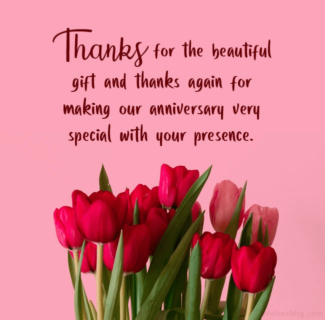 50+ Thank You Messages For Anniversary Wishes - Images, Greetings ...