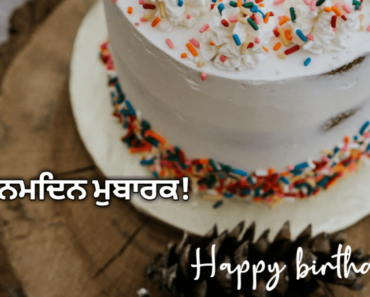 70+ Happy Birthday Wishes In Punjabi – Status, Cake Images, Quotes, Messages & Shayari