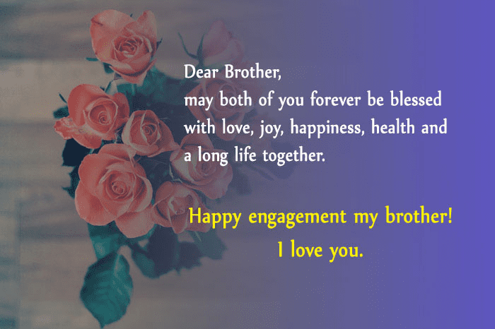 Engagement Wishes for Brother - Images, Quotes, Messages and Wishes - The  Birthday Wishes