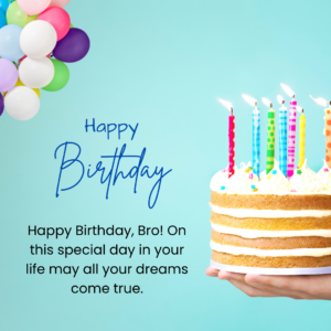70+ Birthday Wishes Younger Brother : Messages, Quotes, Status, Card