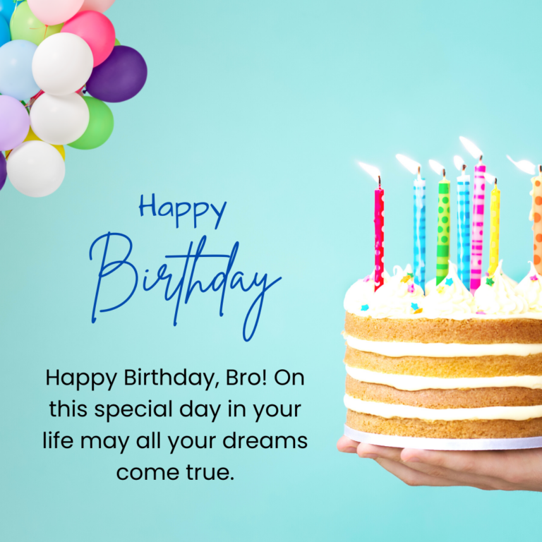 70+ Birthday Wishes Younger Brother : Messages, Quotes, Status, Card ...