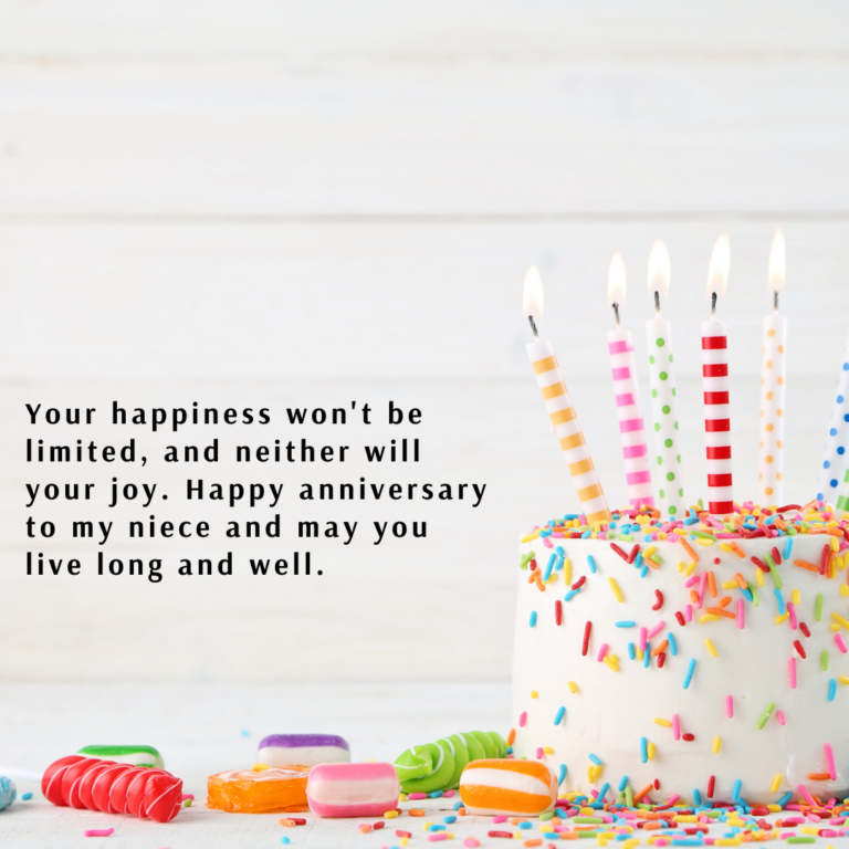 70+ Anniversary Wishes For Niece Quotes, Card, Messages, Status And Images The Birthday Wishes