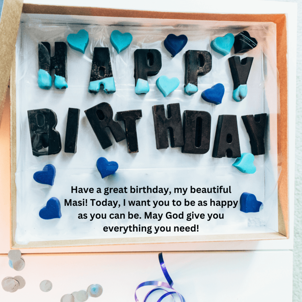 Birthday Wishes For Masi 