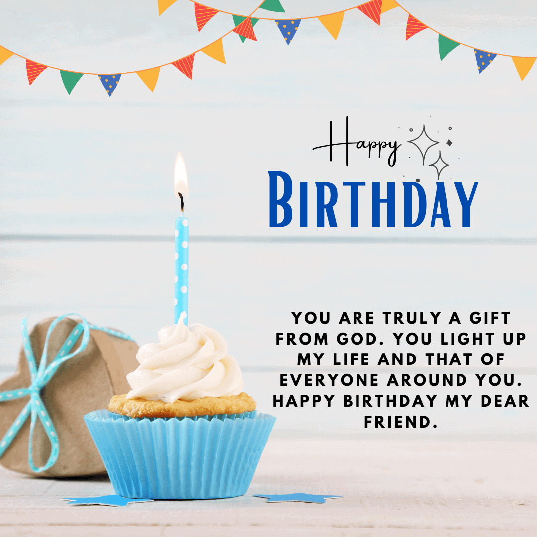 103+ Christian Birthday Wishes For Friend : Messages, Quotes, Card ...