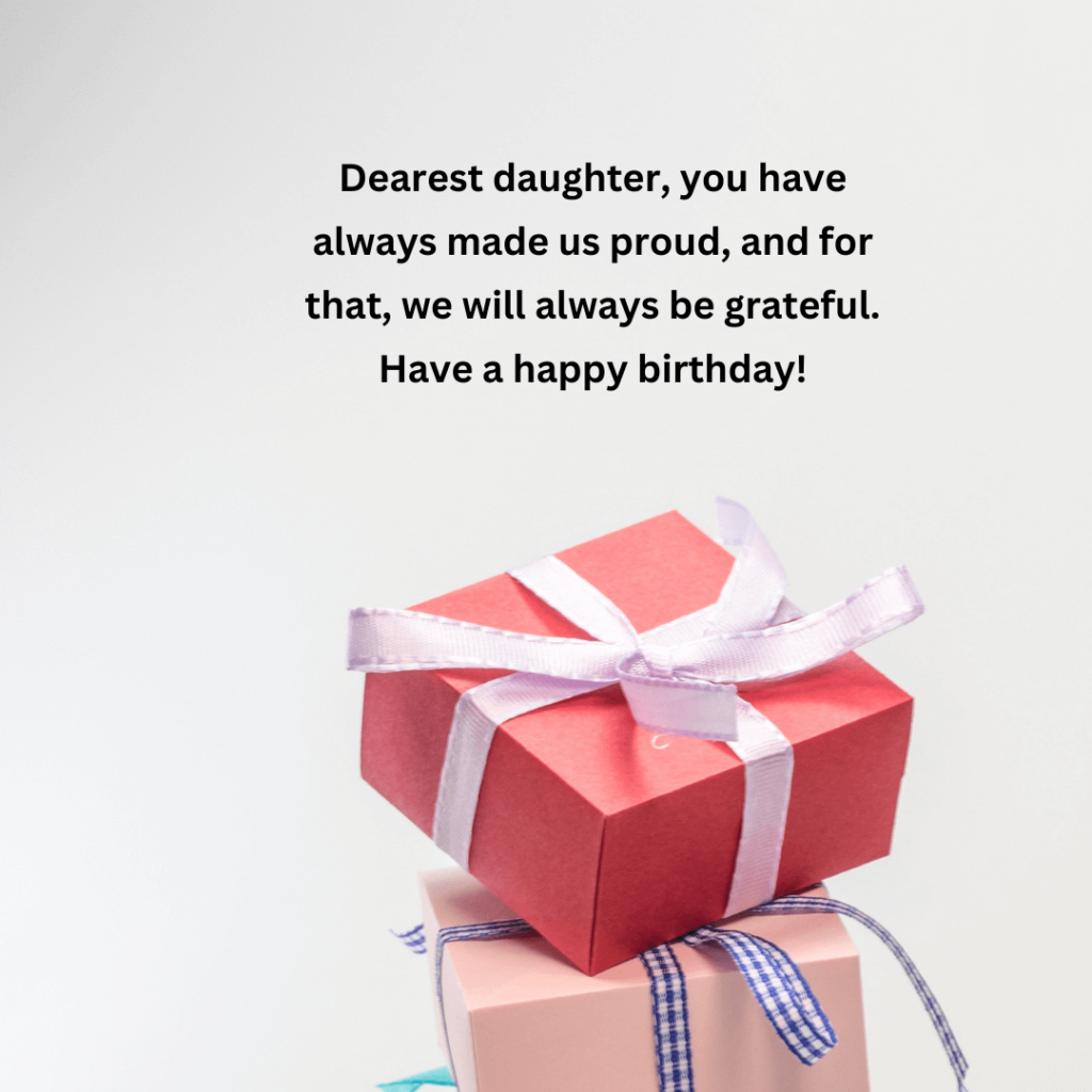 Christian Birthday Gift Card And Status For Daughter 