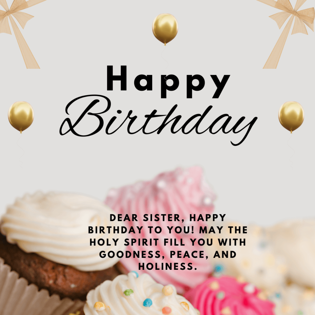 Christian Birthday Quotes And Messages For Sister 