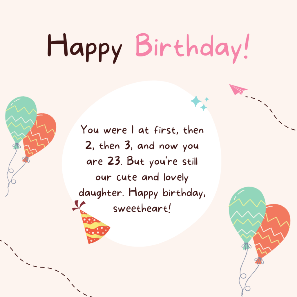 Christian Birthday Wishes And Card For Daughter 